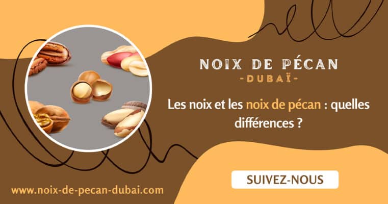 Quelle est la différence entre les noix et les noix de pécan ?