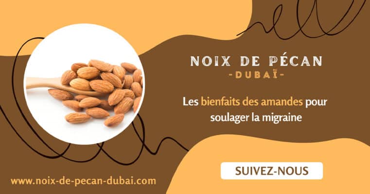 amandes pour soulager la migraine