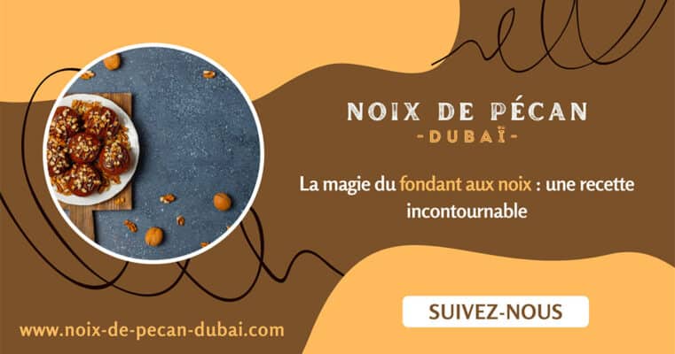 fondant aux noix