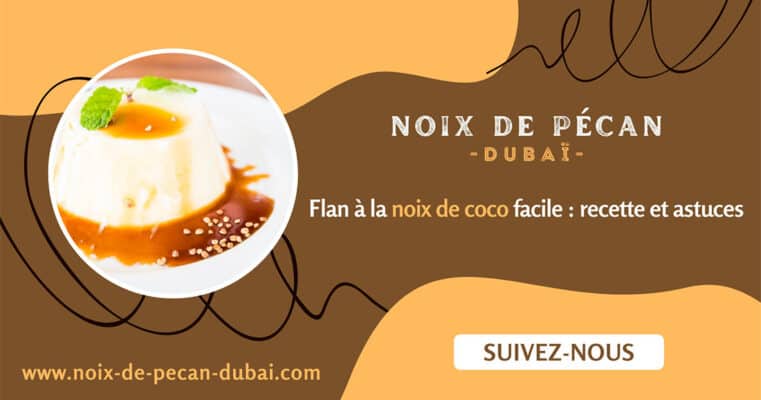 flan à la noix de coco