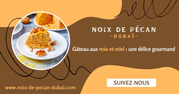 gâteau aux noix et miel