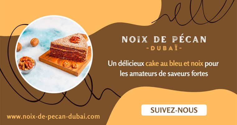 cake au bleu et noix