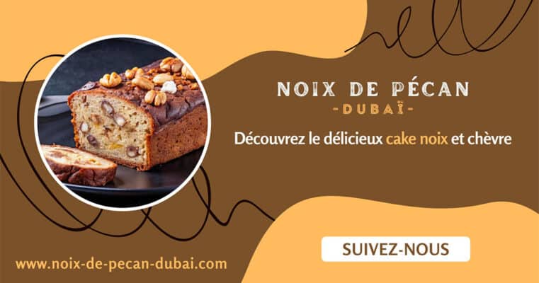 cake noix et chèvre