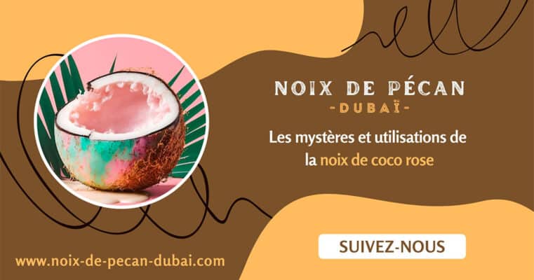 noix de coco rose