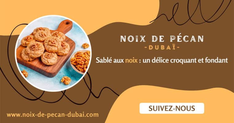 Sablés aux noix