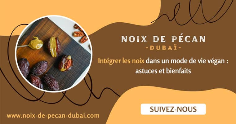 noix dans un mode de vie végan